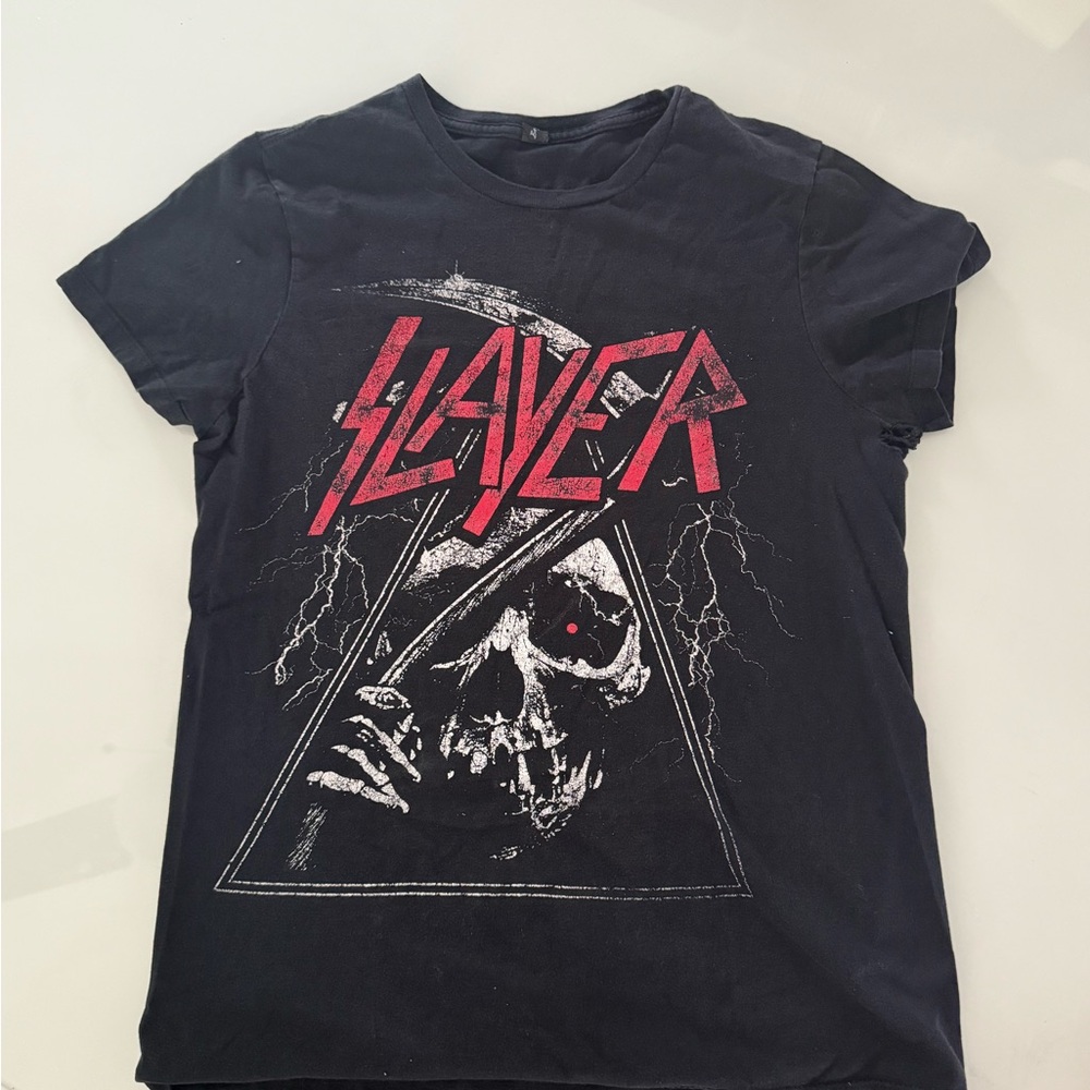 Black Slayer Graphic T-Shirt